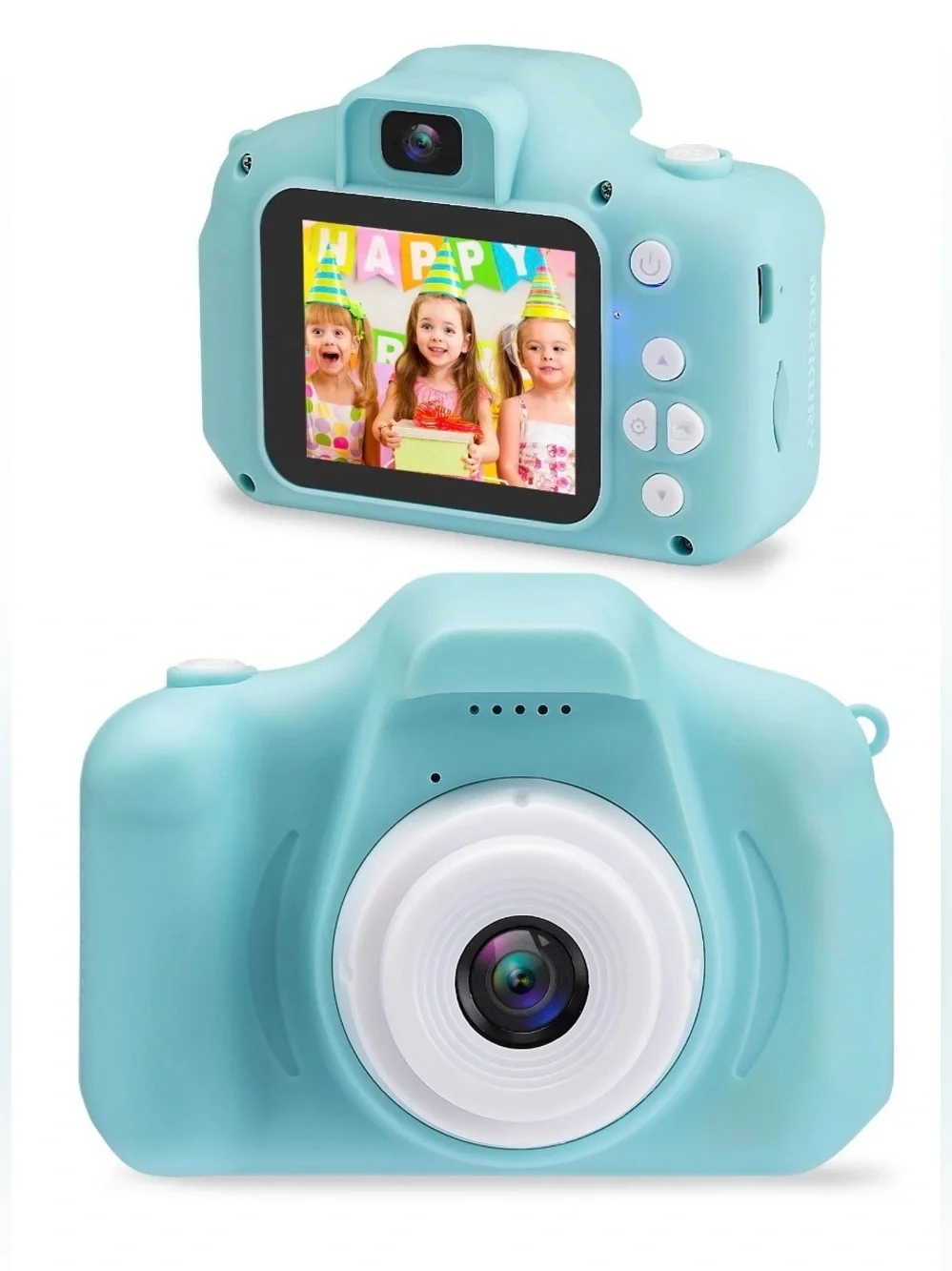 NIB Merkury KinderPhoto Digital Camera for Kids - Blue